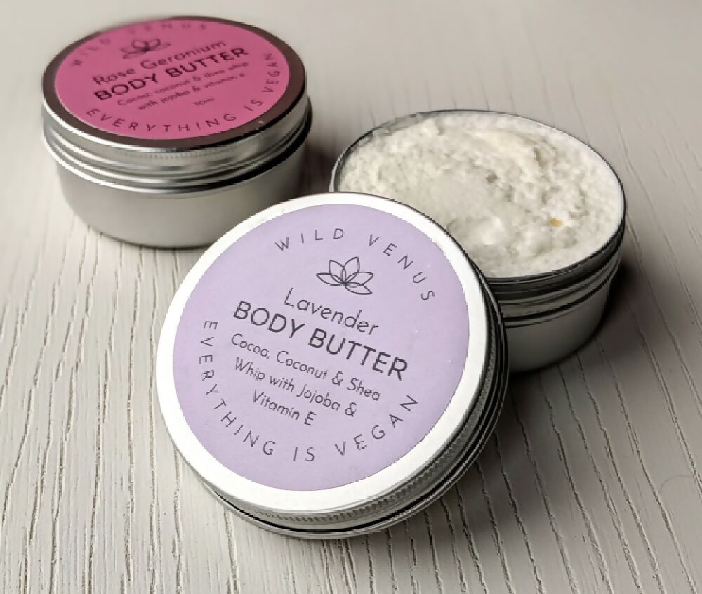 Pink Grapefruit Body Butter / Natural & Vegan / Triple Whipped with Shea & Cocoa Butter