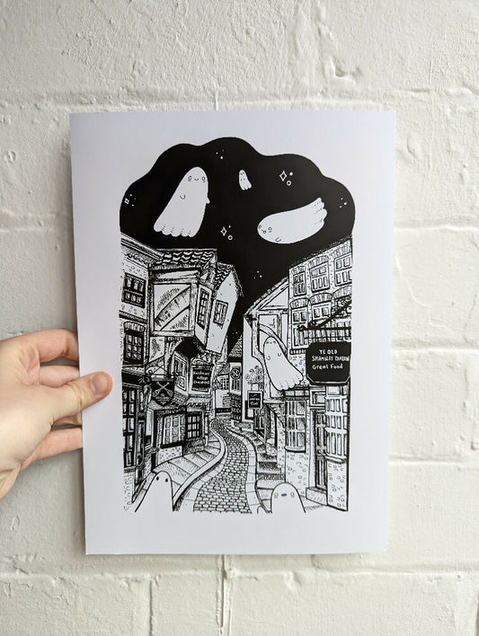 Haunted York A4 Print