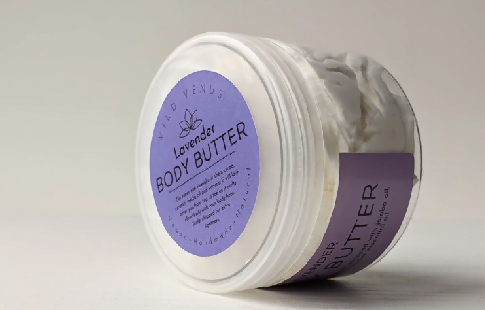 Pink Grapefruit Body Butter / Natural & Vegan / Triple Whipped with Shea & Cocoa Butter