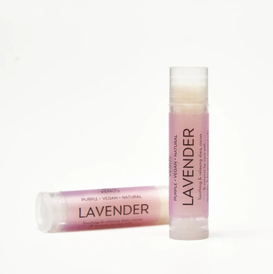 Lavender Natural Vegan Lip Balm made by Wild Venus