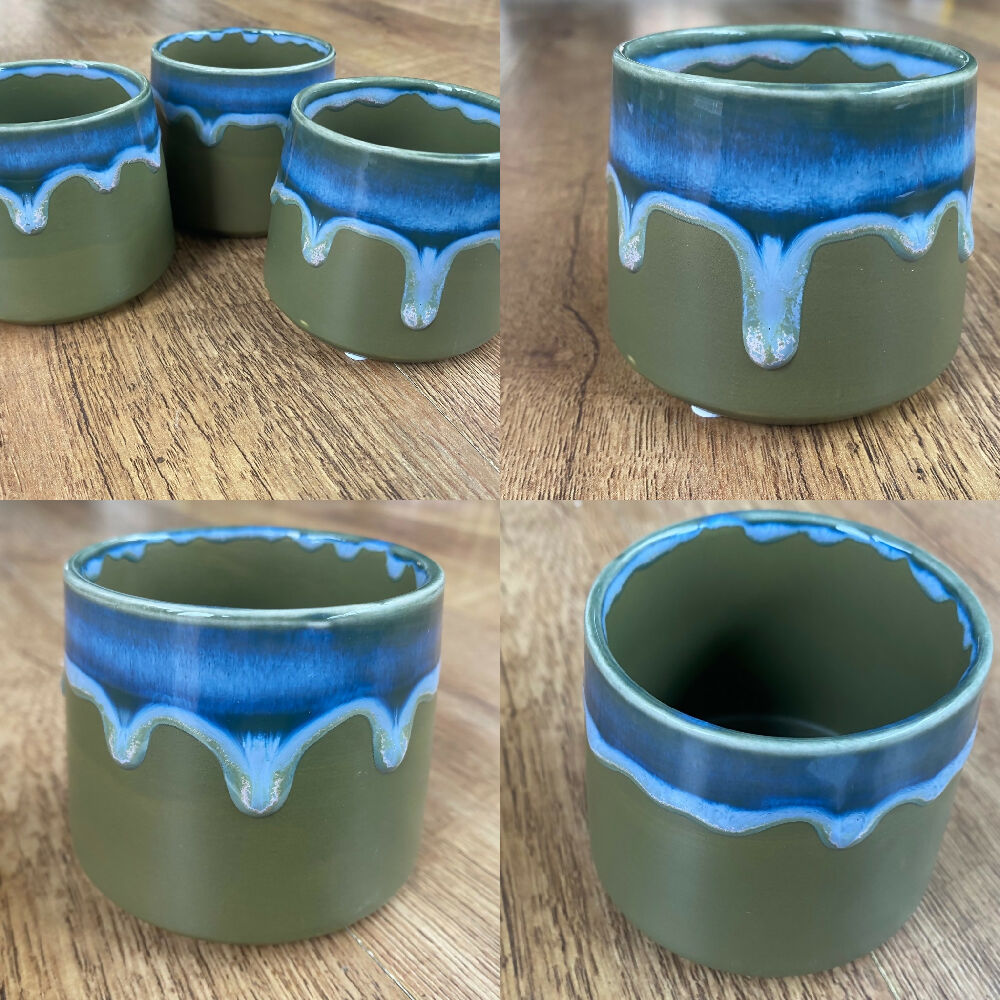 Dripping Paint Pots (x3)