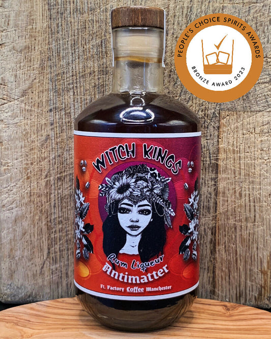 Antimatter - Coffee & Vanilla - Rum Liqueur (20% abv, 500ml, 18+)