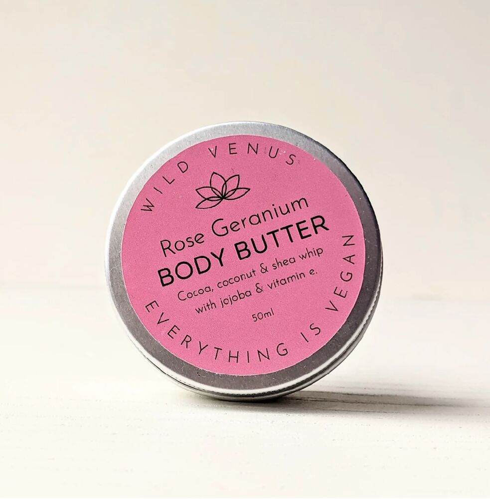 Pink Grapefruit Body Butter / Natural & Vegan / Triple Whipped with Shea & Cocoa Butter